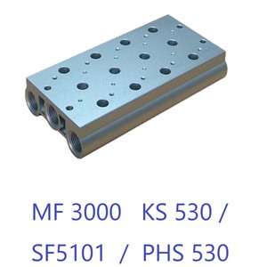 매니폴드블록(5포트) MF3000(3/8).(420126)