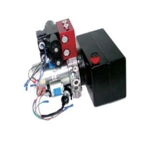 DC 파워팩 복동 블럭 2연 + 드렉션 밸브  (DC 112 ~ 12V) (PUMP 0.2 ~ 8 cc /rev) ( TANK 1L ~ 8 L ) (540104)