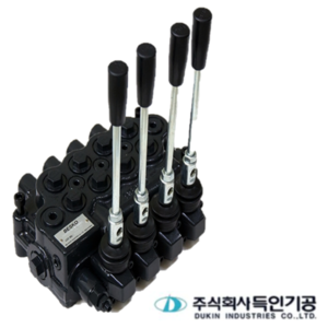유압 메뉴얼밸브 HDM04 (1/2＂ 1연~4연) (530602)