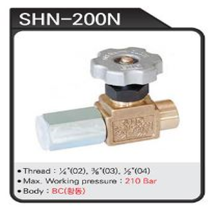 압력계 밸브 SHN (550307)